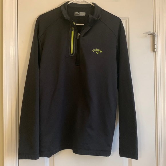 Men’s Callaway Fleece Lined 1/4 Zip - Size L - Picture 1 of 3